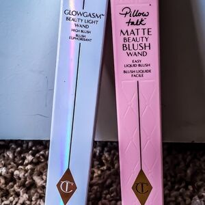 Charlotte Tilbury Glowgasm and Pillow Talk Blush Wand Duo